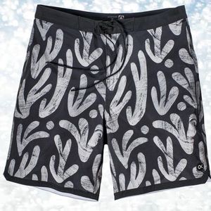 Outerknown Modern Scallop Trunk board shorts